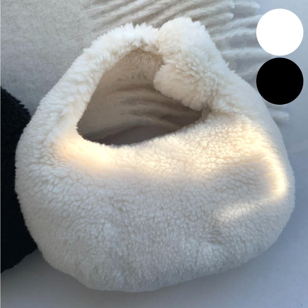 뽀글이가방 양털 퍼가방 미니백 소형 손가방 토트백 푸들