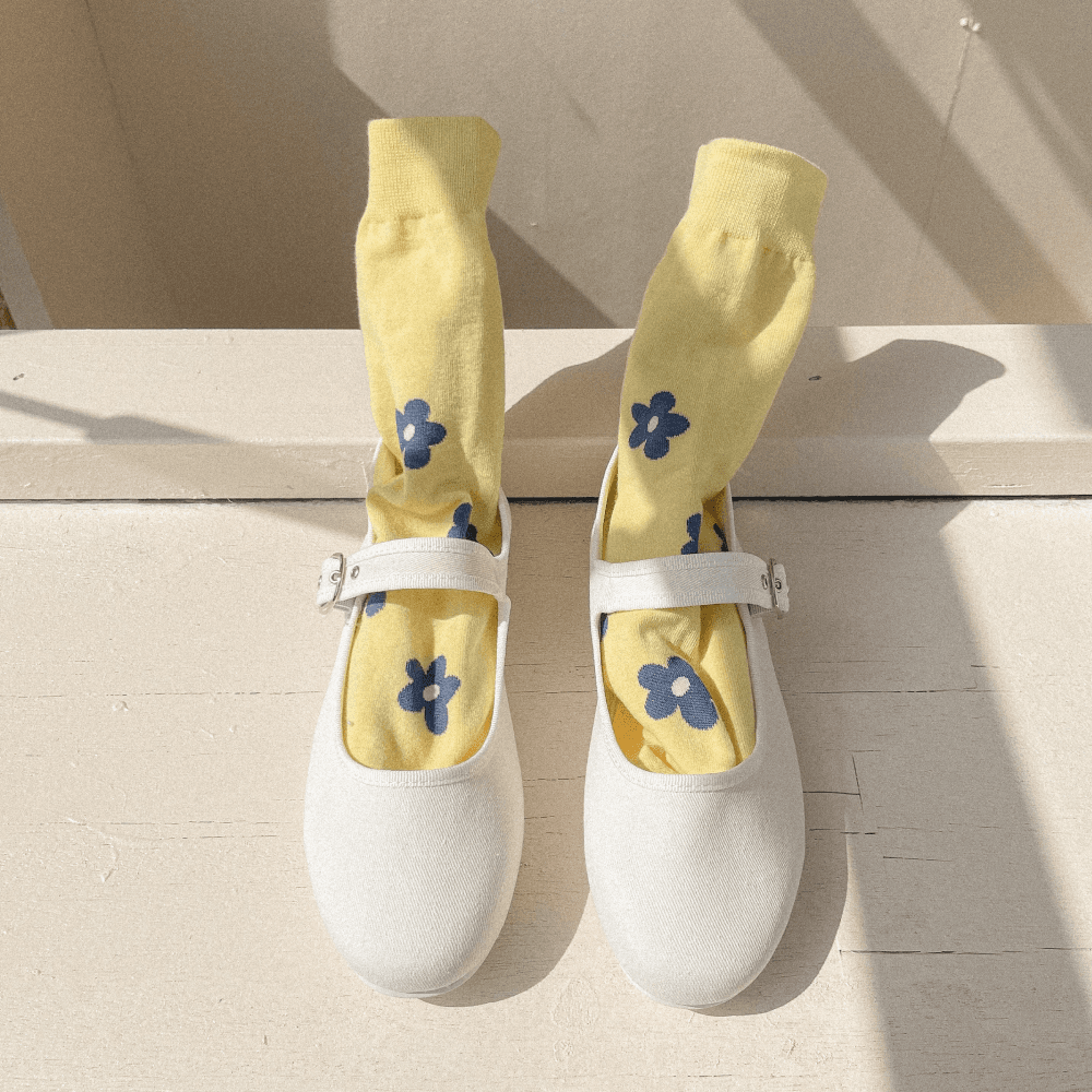 flower carpet - butter cream