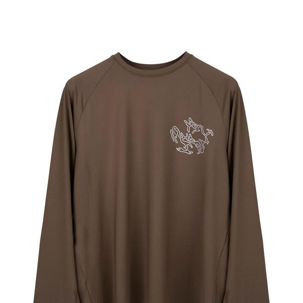 SILVER ROCK LONG SLEEVE (BROWN)