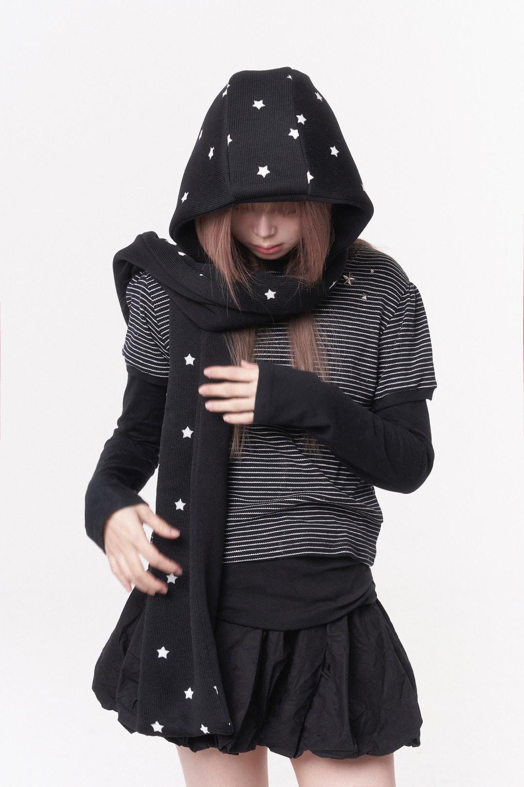 [3rd] Star reversible hood muffler