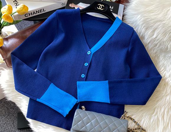 인기★주문폭주★[빠른배송]에밀리 배색 가디건