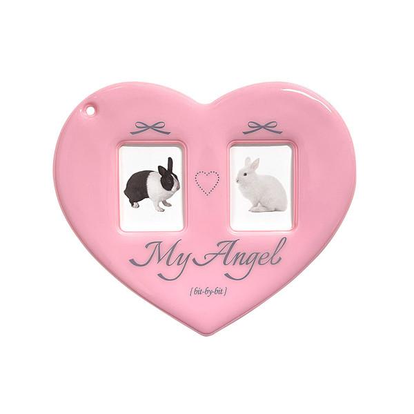 Ribbon ID Photo Holder_Pink (BIT BY BIT)