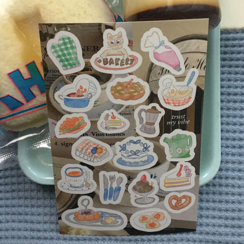 Pencil & Baking sticker