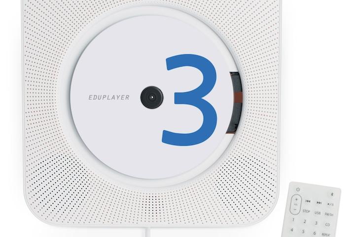 에듀플레이어 EA30 벽걸이 CD플레이어/FM라디오