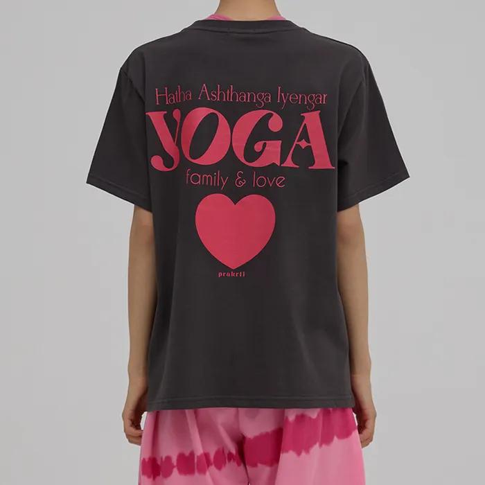 Yoga family T-shirt_4 Colors