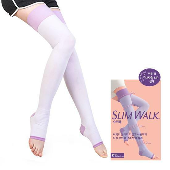 슬림워크 야간용 슈퍼롱 압박 스타킹
