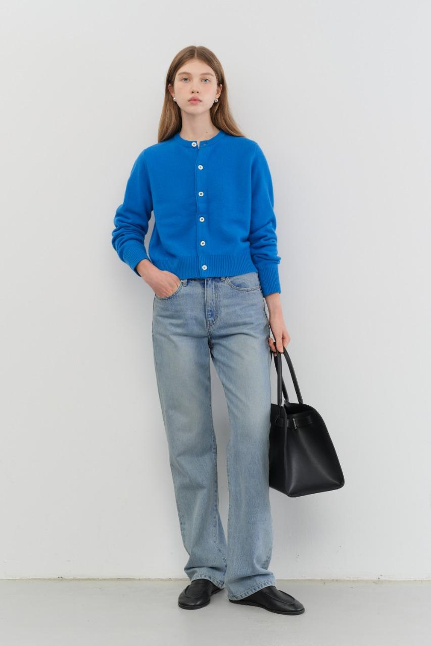 ESSENTIAL STRAIGHT FULL LENGTH JEANS LIGHT BLUE
