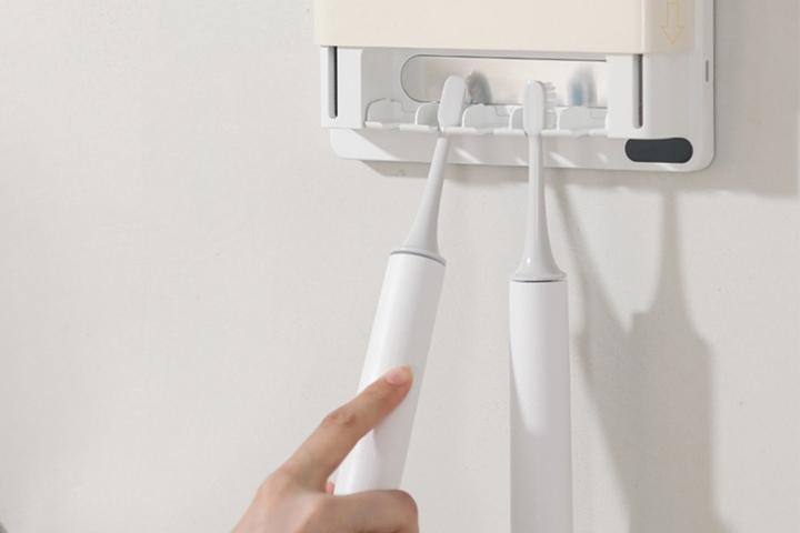 가정용 무선 UV USB 충전식 벽걸이 열바람 건조기 소독기 칫솔살균기 YMUVSKY