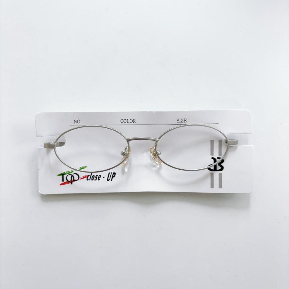 실버 라운드 메탈 긱시크 빈티지안경