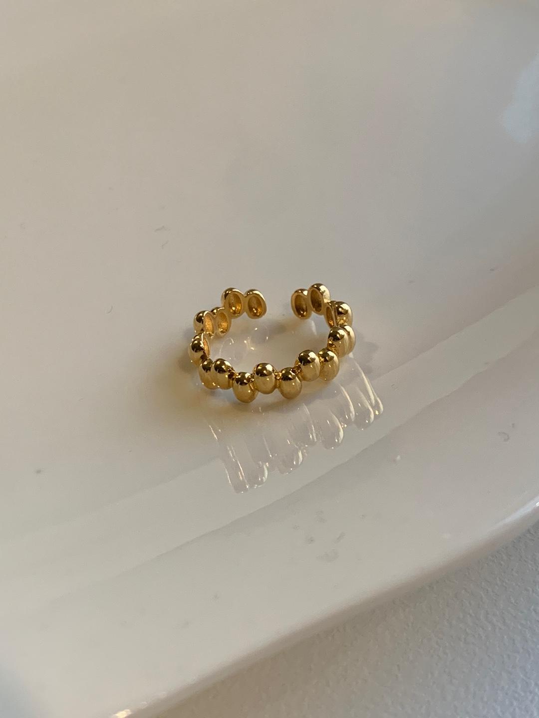 (silver925) Zigzag fruit open ring