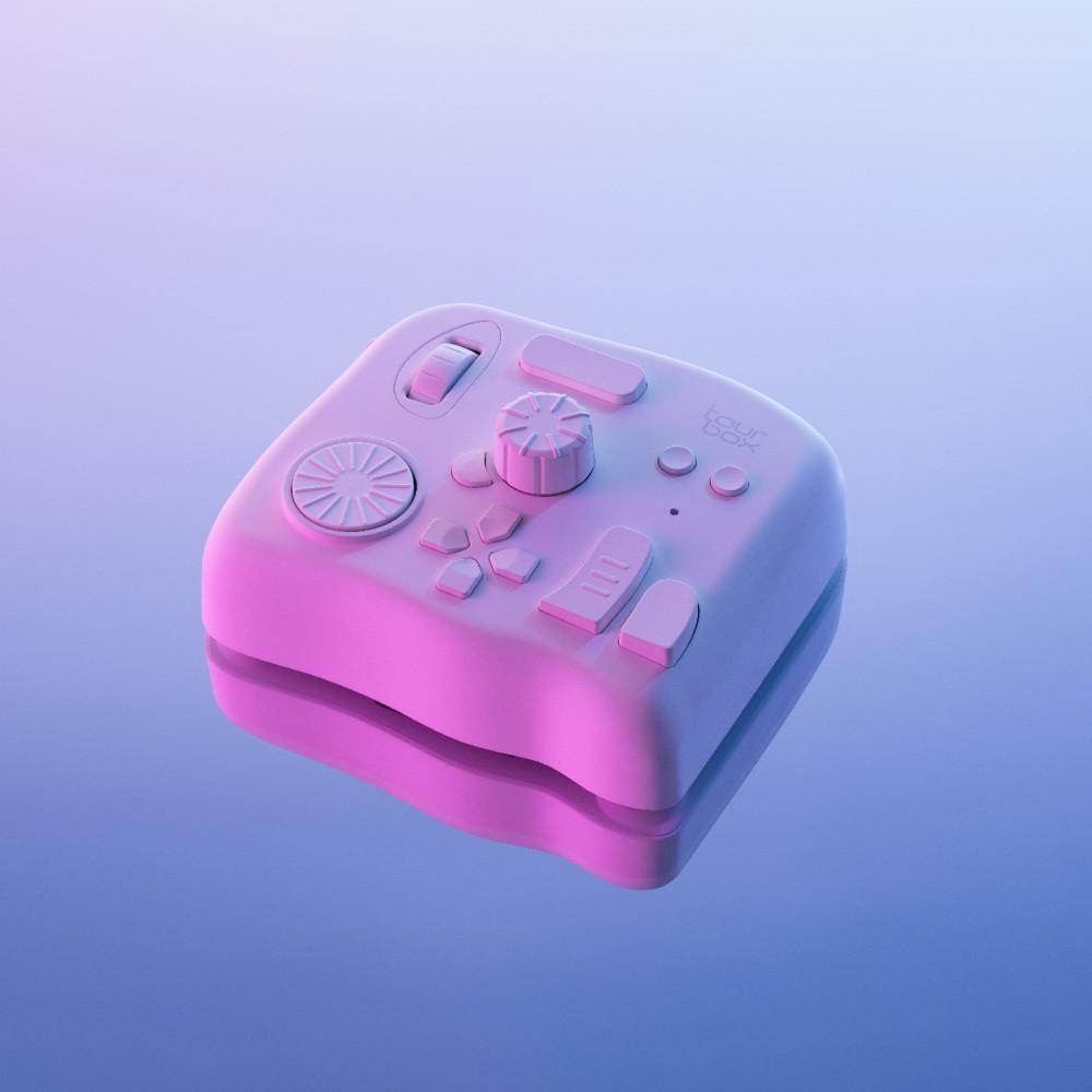 투어박스 엘리트 TouBox Elite 아이보리 화이트 블루투스 편집 컨트롤러 유무선 결합