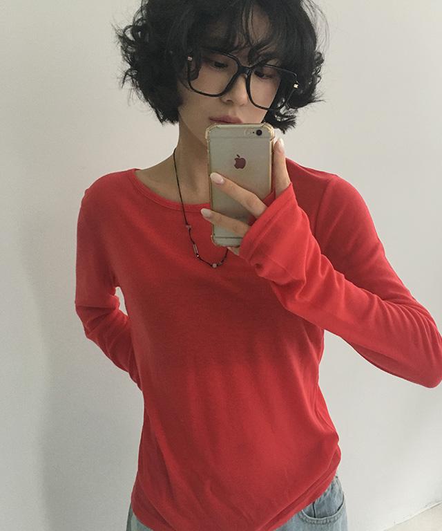 데일리쥬 [30초에 한장씩] [20%쿠폰] [10만장판매/MADE] 라스카 레이어드 텐셀 라운드 티셔츠 (나시/반팔/긴팔)