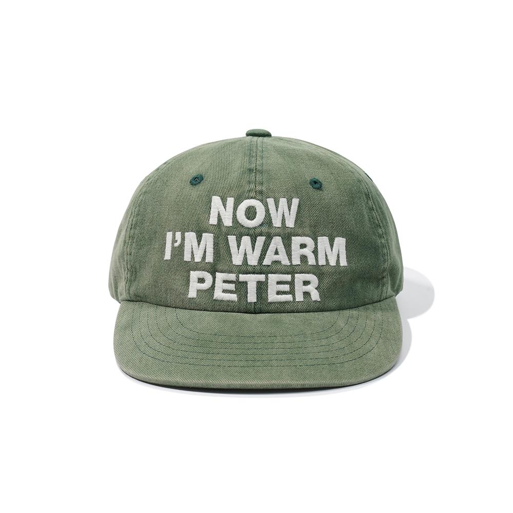 6-PANEL NOW I'M WARM PETER CAP - GREEN