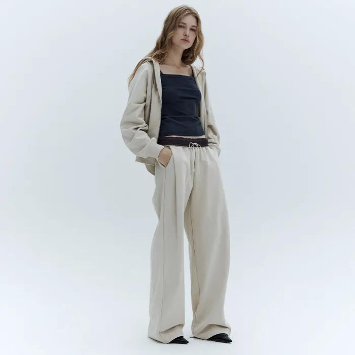 2WAY 원 턱 스웨트 팬츠_2COLORS
