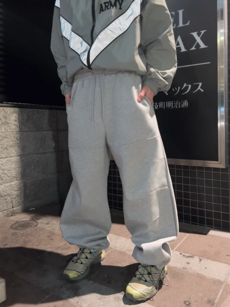 Dia sweat wide pants (3 color)