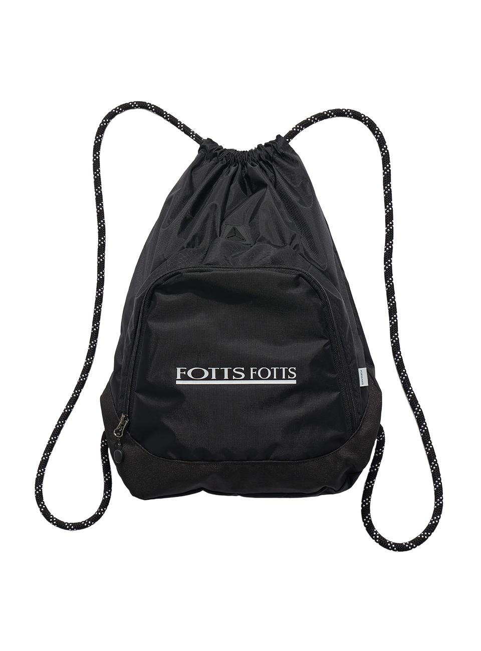 DRAWSTRING SACK / BLACK