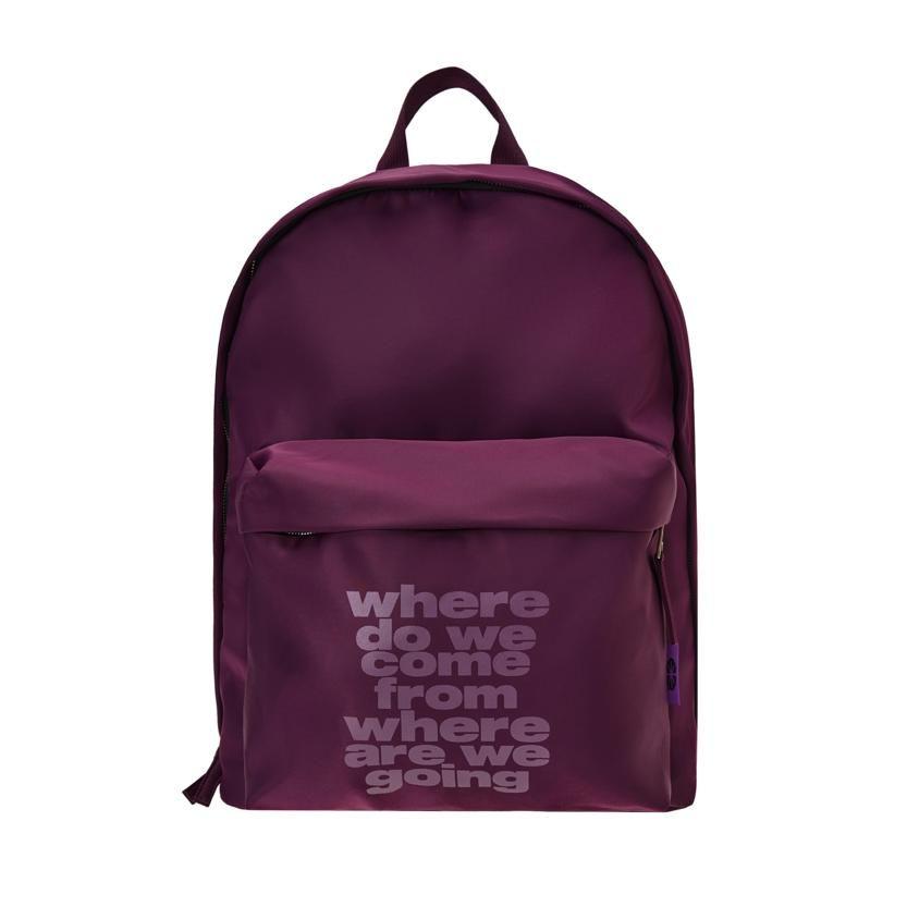 [ERTR] ERTR Nylon Backpack Purple