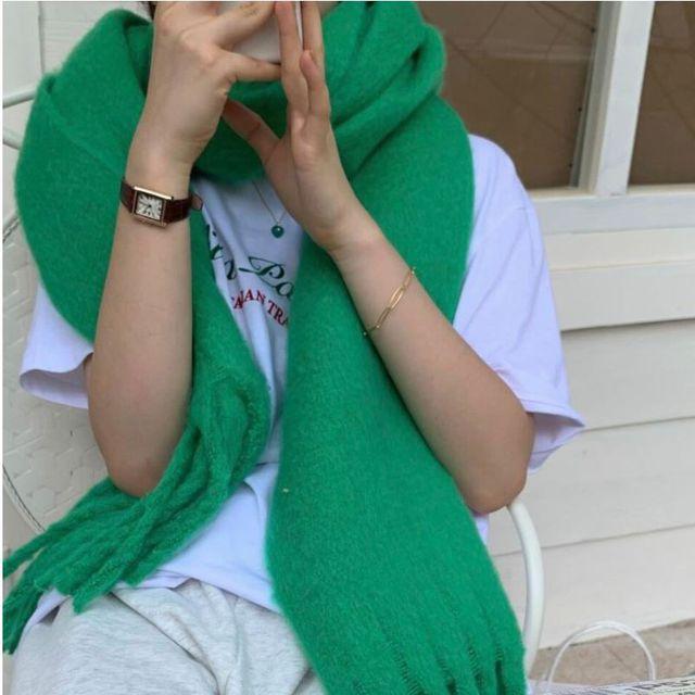 리얼레빗100% 머플러-acc(6c)