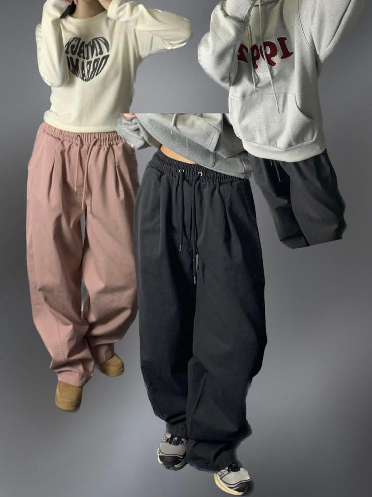 (unisex) 워싱 절개 벌룬 팬츠 (4col)