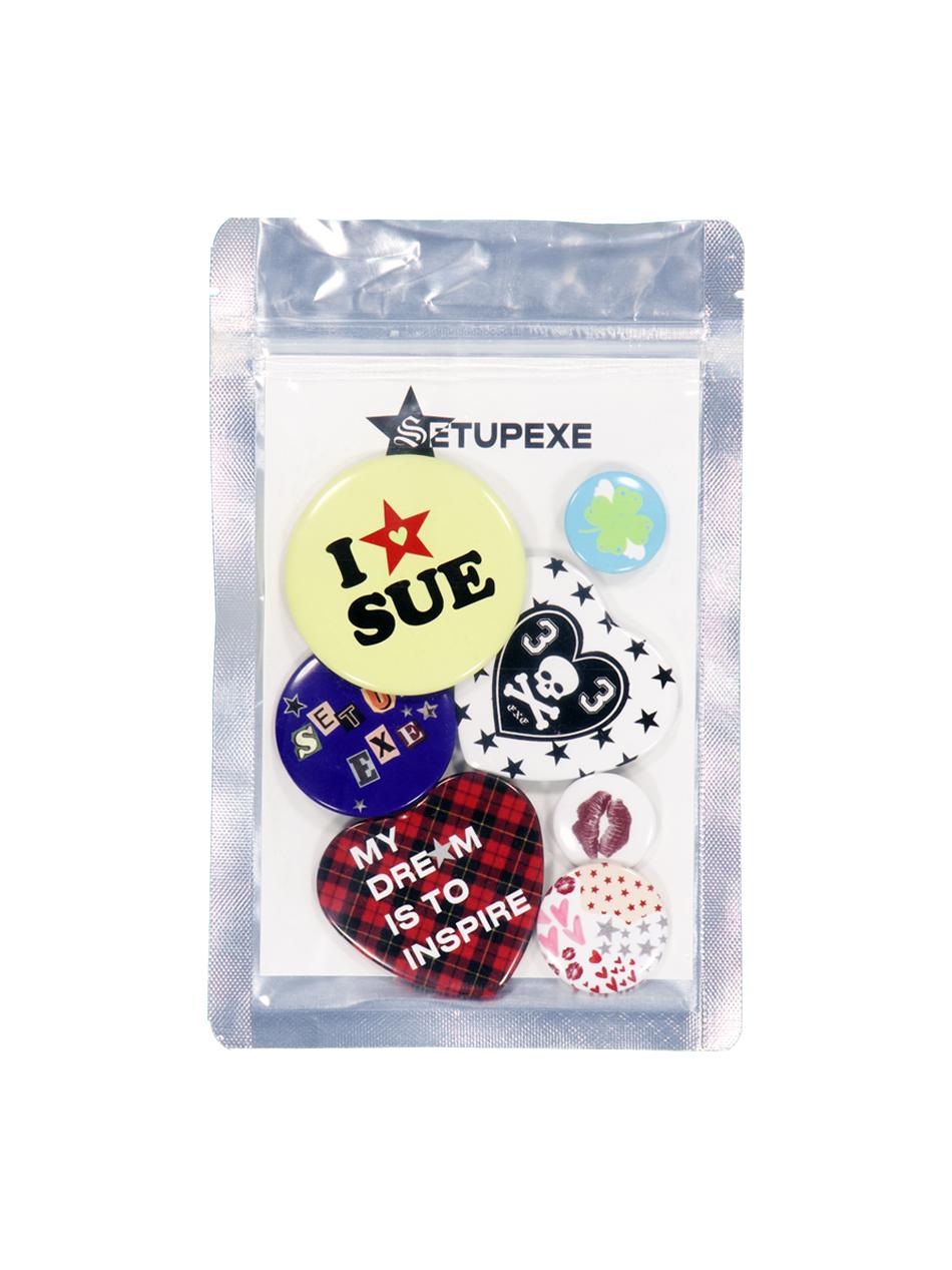 PUNK BUTTON BADGE SET