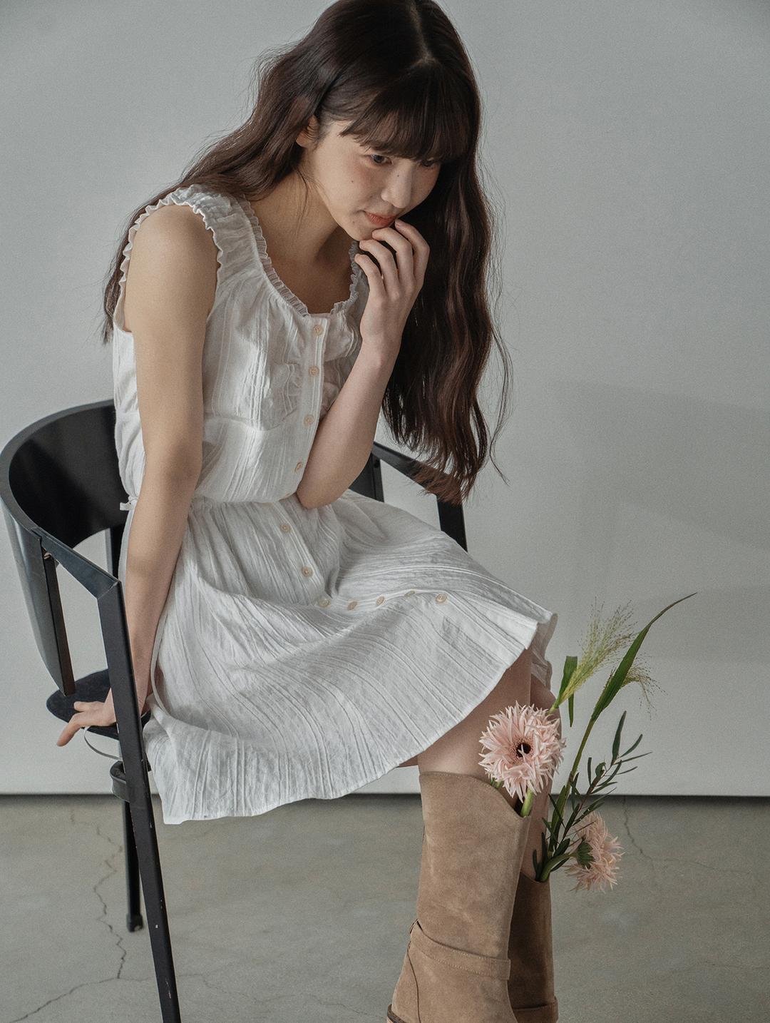 Natalia dress - ivory