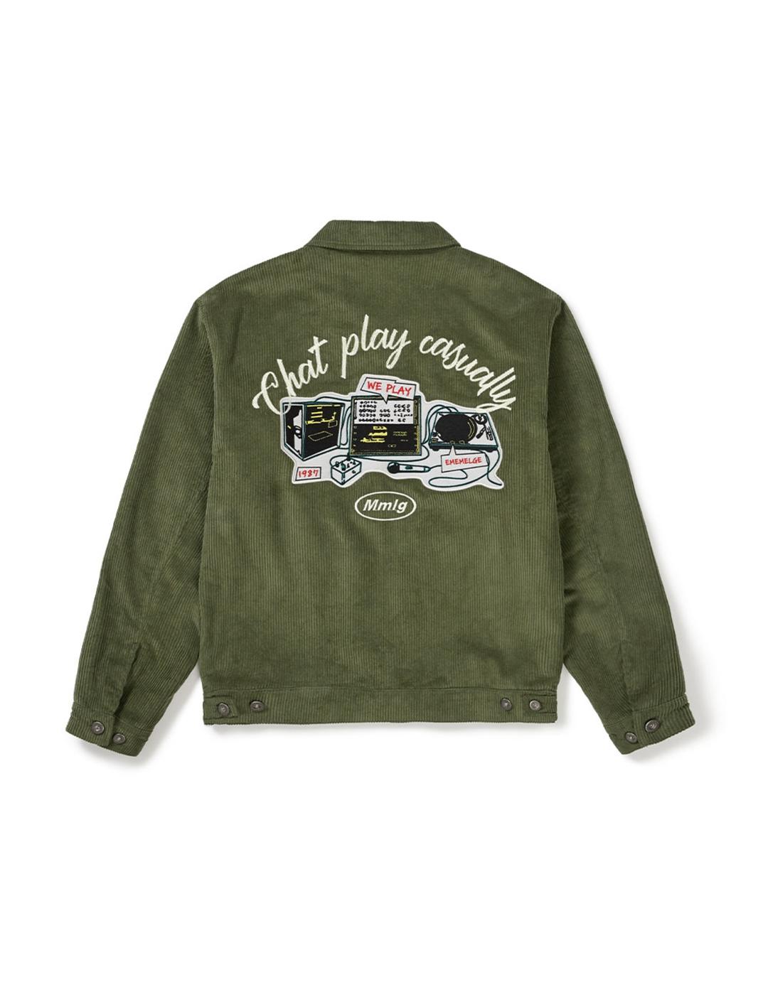 [Mmlg] CPC DJ CORDUROY JACKET (KHAKI)
