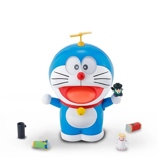 귀여운 도라에몽 모델 키트, 영혼의 얼굴 눈 피규어 장난감, 만화 동물 액션 로봇, 어린이 생일 컬렉션, 크리스마스 선물