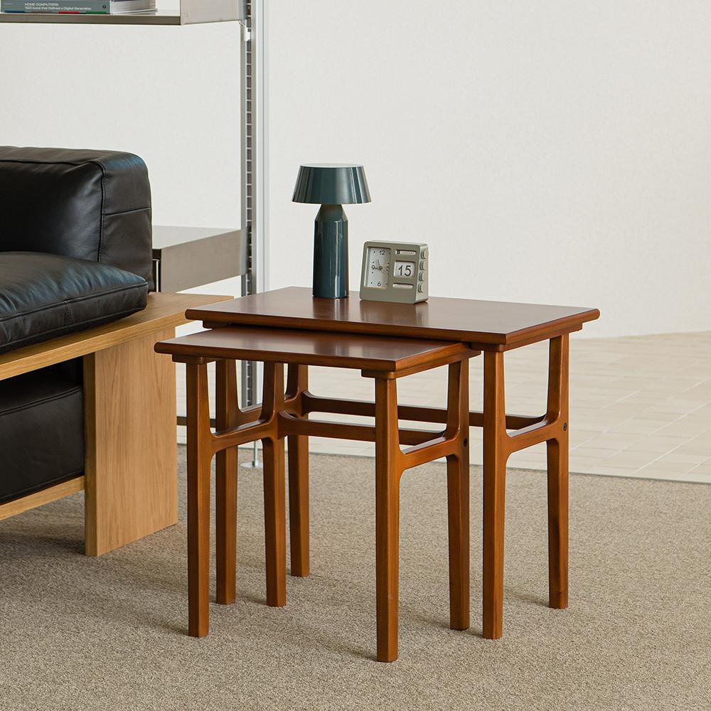 매스티지데코 노바레트로 네스팅 테이블 사이드 장식장 거실가구 신혼가구 협탁 소파테이블