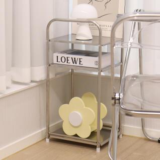 미드센츄리 모던 스텐 사이드테이블 3단