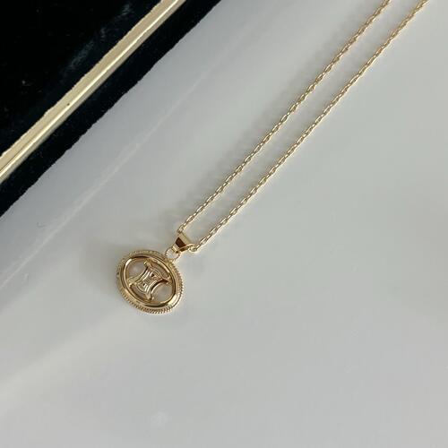 빈티지 셀린 오벌 목걸이