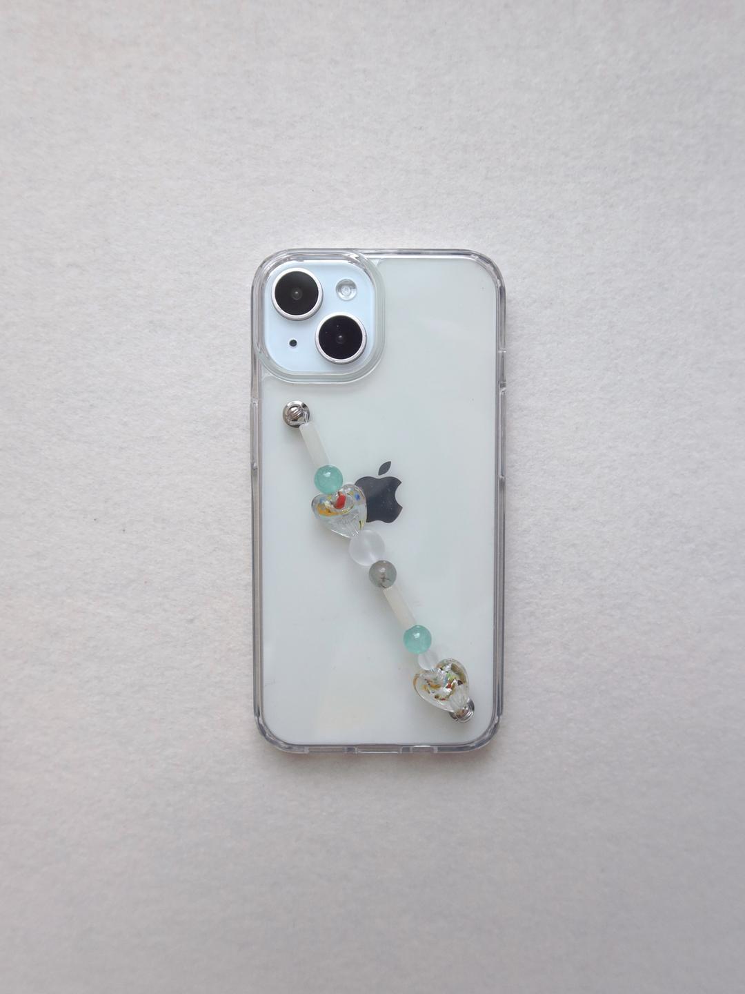 Sheer heart strap case