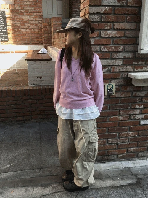 하우 스트링 빅카고 팬츠 (3color)