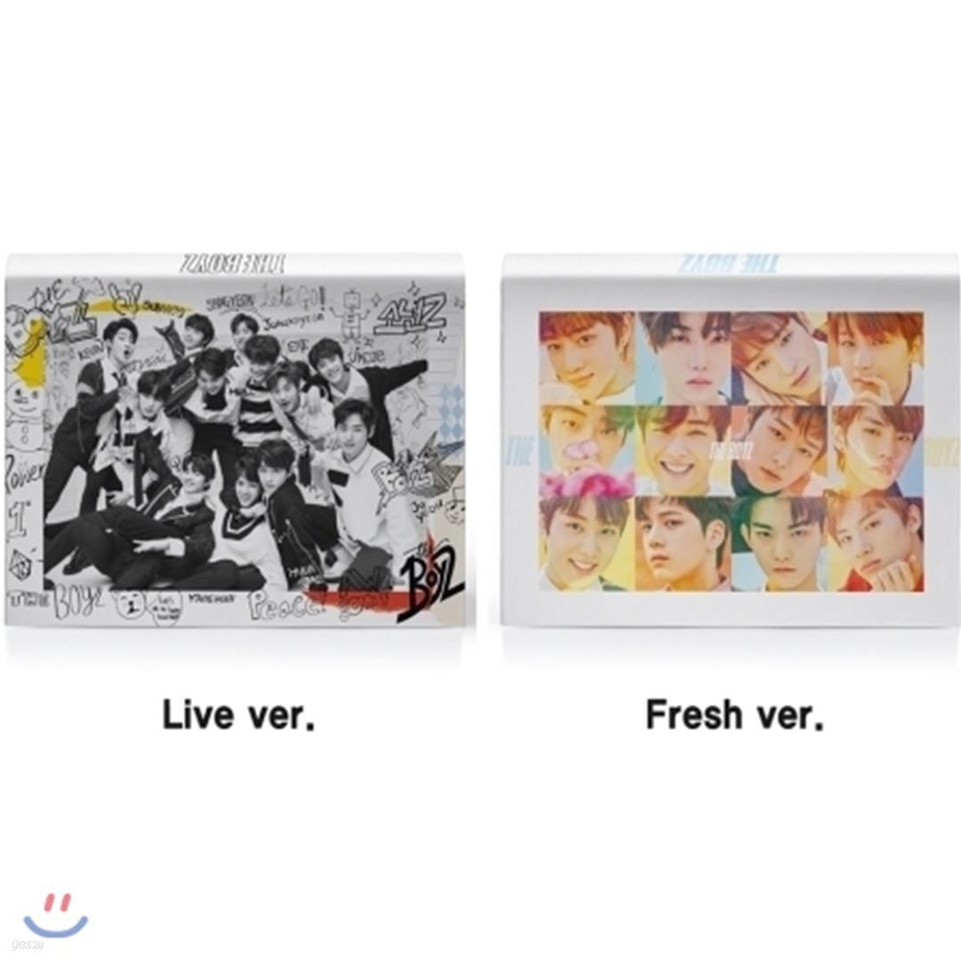 더보이즈 (The Boyz) - 미니앨범 1집 : The First (Live / Fresh ver. 중 랜덤발송)