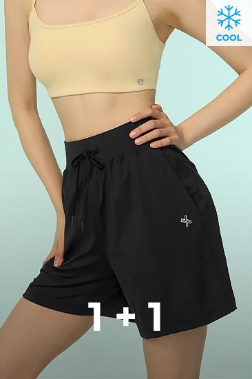 젝시믹스 아이스쿨링 프리덤 쇼츠 1+1