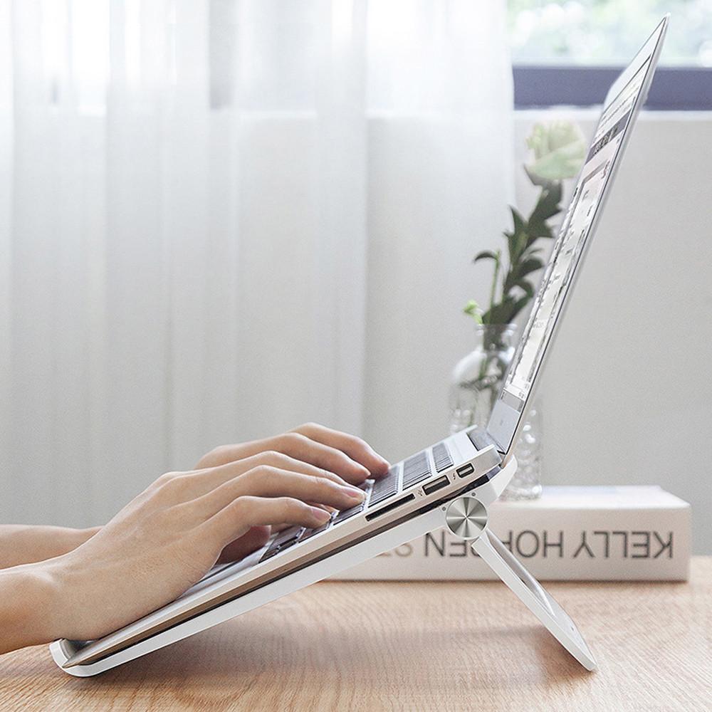 세븐프리 접이휴대용 노트북거치대SF-D1+핸드폰거치대 학생노트북보면대