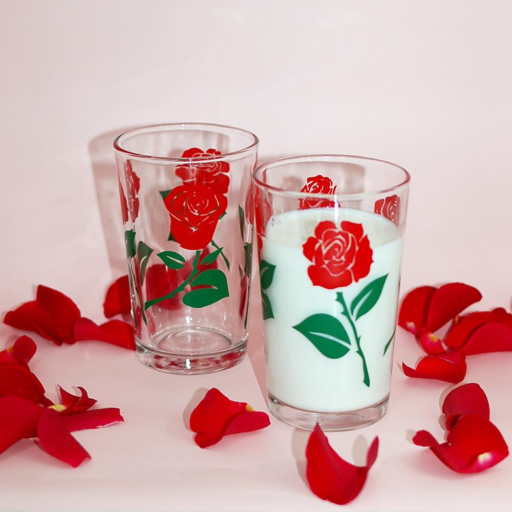 Red, Red Rose Glass 280ml