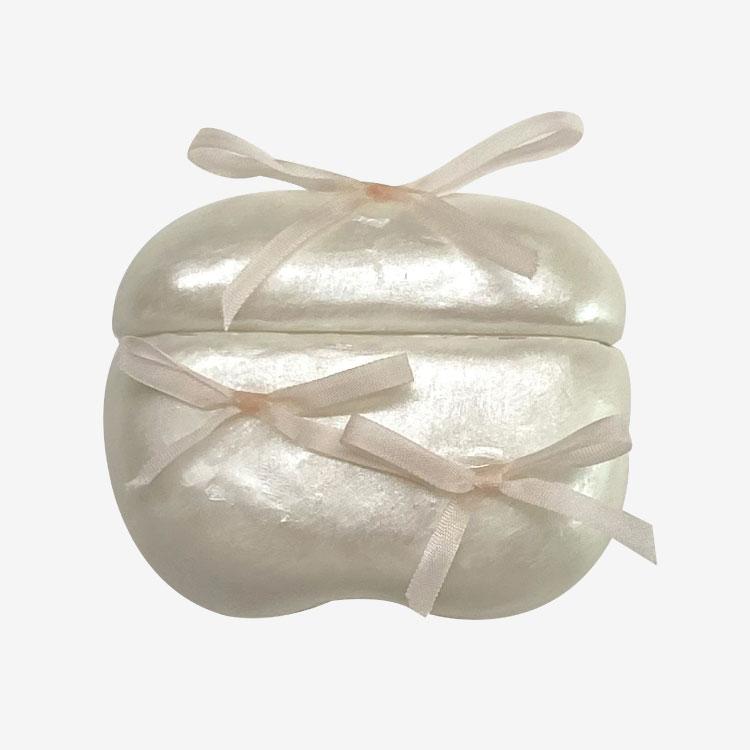 airpods case 014 (pink ribbon)