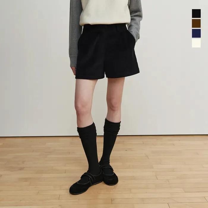 클래식 코듀로이 숏 팬츠 4Color