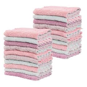 구디푸디 [체험특가] 10+10 물먹는 극세사 벨벳 요술행주 20P (25X25cm)