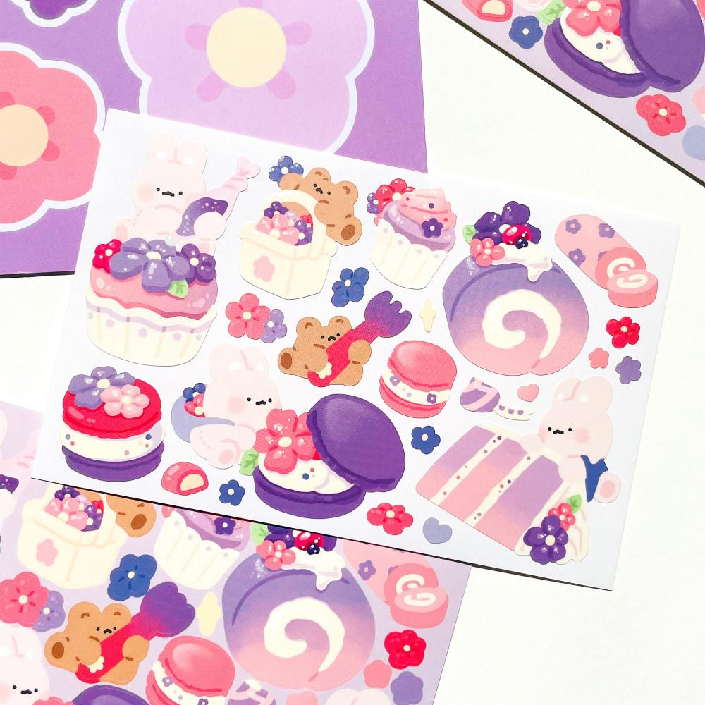[히야네] 향긋한 디저트 스티커