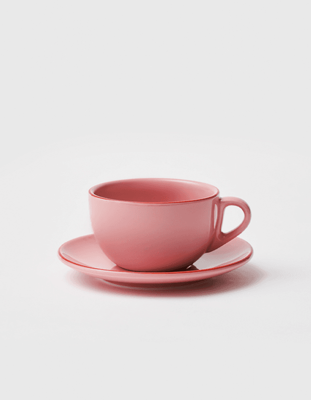 슬론 커피잔 세트-핑크
