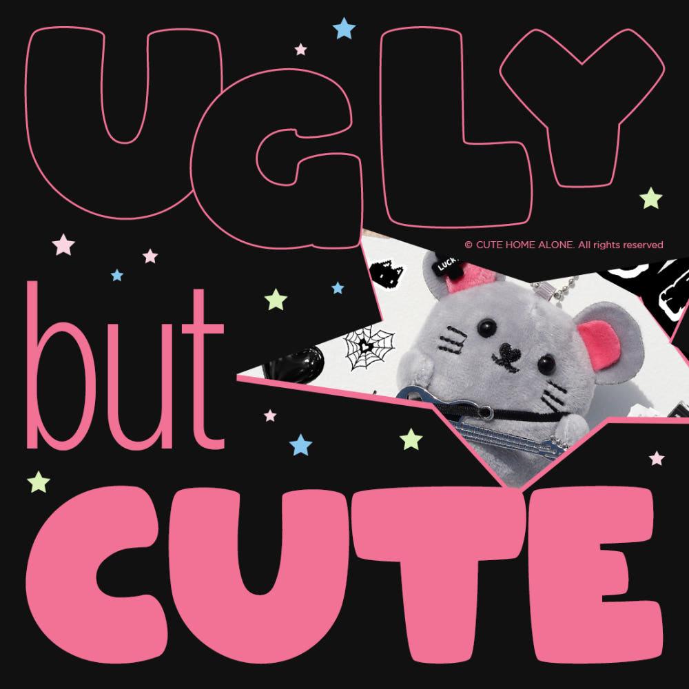 UGLY but CUTE 락친쥐 인형 키링