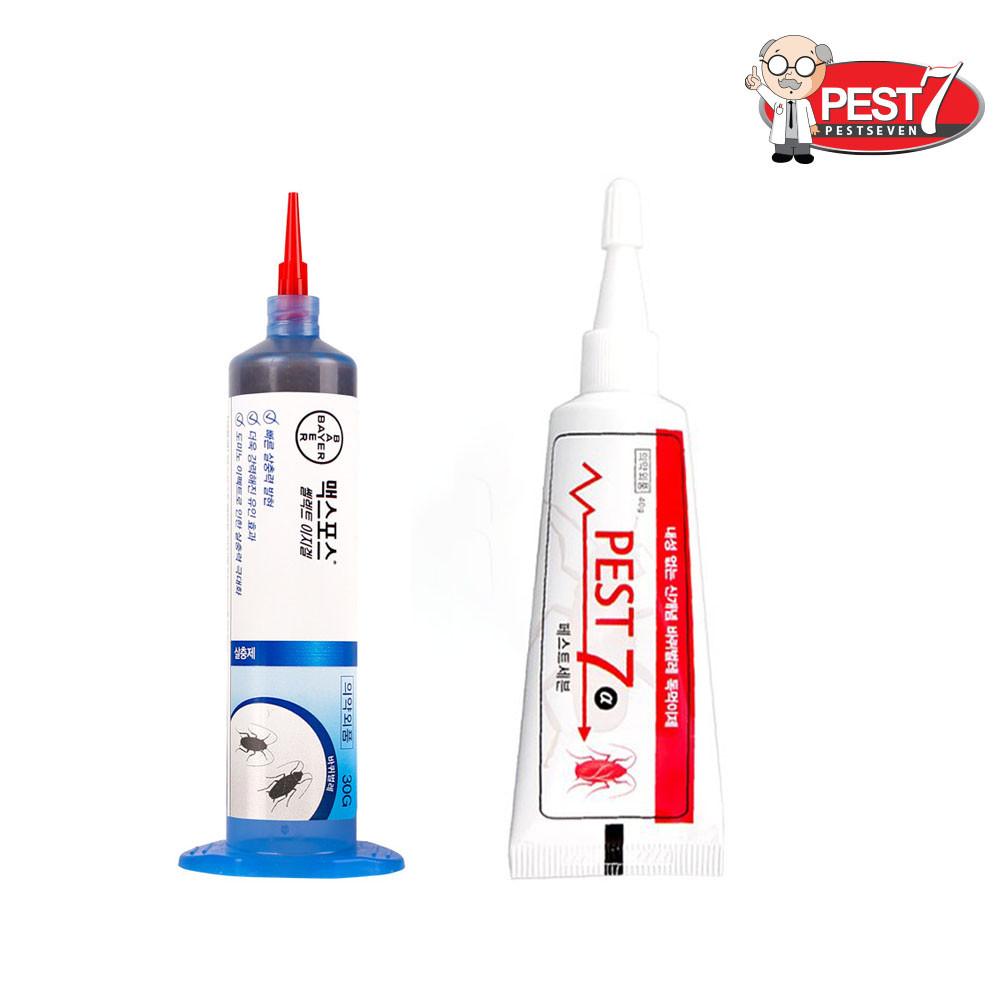 [페스트세븐겔40g + 맥스포스셀렉트이지겔30g] 약국 바퀴벌레약 바퀴벌레 퇴치 퇴치법 없애는법