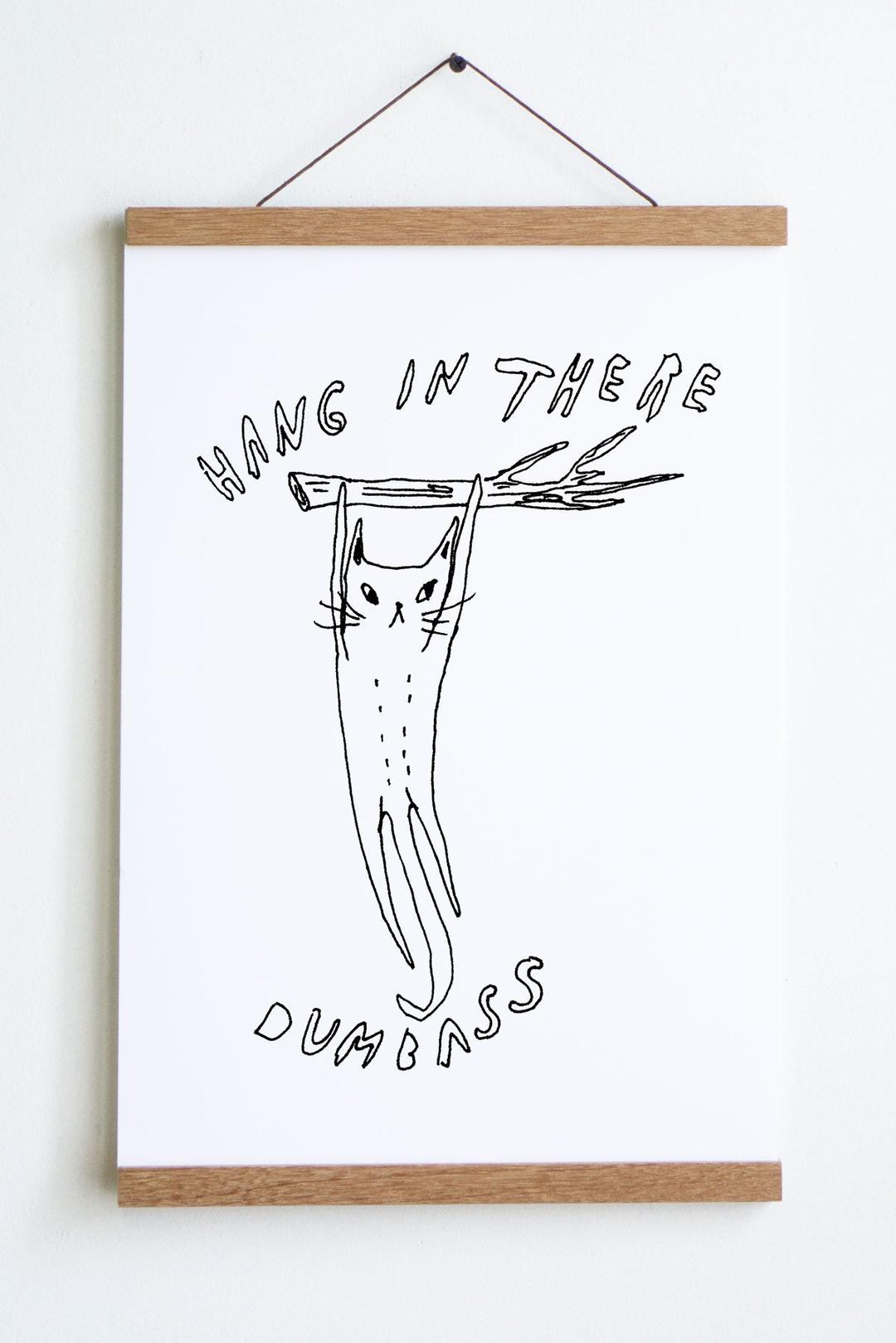 Hang in There Print - Small - 8.5" x 11"