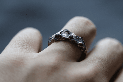 'fragmentum' 판타지 속 자수정 파편반지