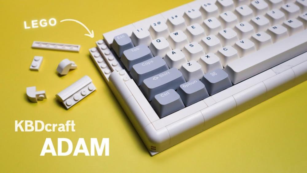 KBDcraft 조립 커스텀 레고 키보드 키트 Kit Adam