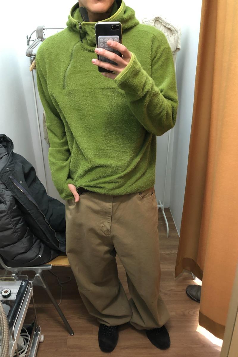 Alpha fleece warmer hood (3color)