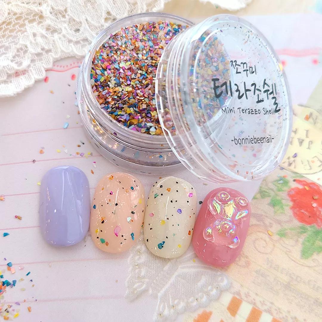 [보니비네일] 쪼꾸미 테라조쉘 5g {5g/1개입}