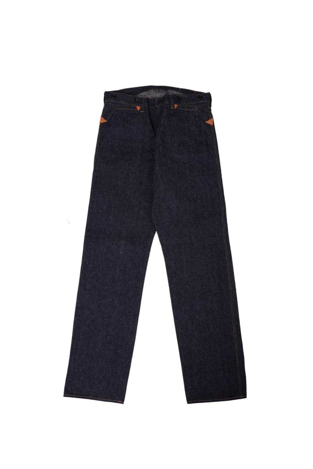 WAREHOUSE&CO. Lot 1229 1900 4POCKET HEAVY LEATHER BOUND OVERALL INDIGO