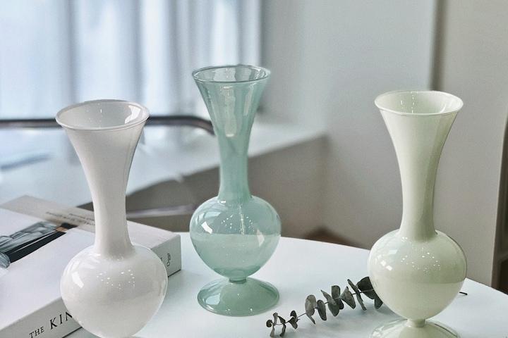 봉봉 오팔린 화병 파스텔 빈티지 오브제 꽃병 8type_봉봉타입